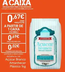 Recheio Açúcar Branco Amanhecer promoção