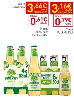 Recheio Sidra Somersby promoção