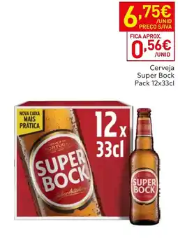Recheio Cerveja Super Bock promoção