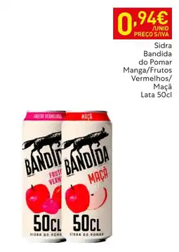 Recheio Sidra Bandida Manga/Frutos Vermelhos/Maçã promoção