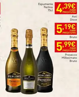 Recheio perlino prosecco extra dry promoção