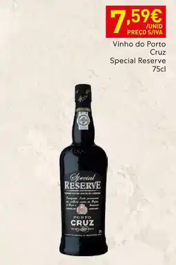 Recheio Vinho do Porto Cruz Special Reserve promoção