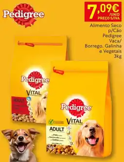 Recheio Pedigree Alimento Seco p/Cão promoção