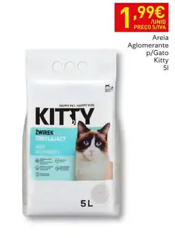Recheio Areia Aglomerante p/Gato Kitty promoção