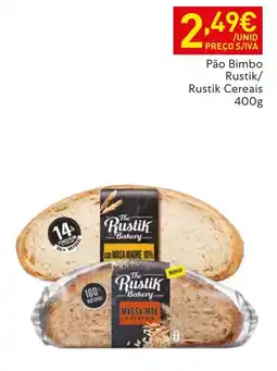 Recheio Pão Bimbo Rustik/ Rustik Cereais promoção