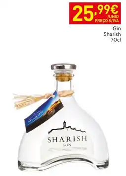 Recheio Gin Sharish promoção