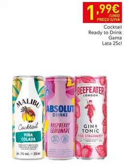 Recheio Cocktail Ready to Drink Gama promoção