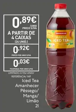 Recheio Iced Tea Amanhecer Pêssego/Manga/Limão promoção