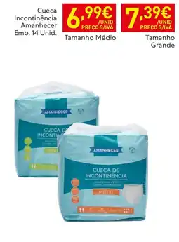 Recheio Cueca de incontinência amanhecer promoção