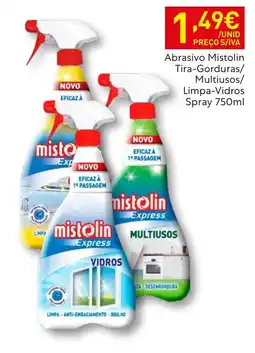 Recheio Abrasivo Mistolin promoção
