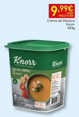 Recheio Creme de Marisco Knorr promoção
