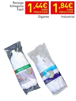 Recheio Recarga Esfregona Fapil Gigante promoção