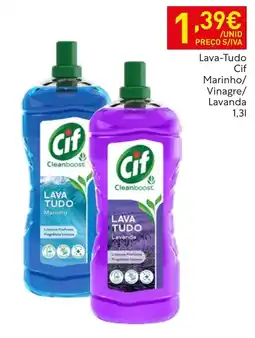Recheio Lava-Tudo Cif promoção
