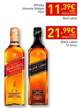 Recheio Whisky Johnnie Walker Red Label promoção