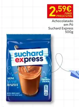 Recheio Achocolatado em Pó Suchard Express promoção