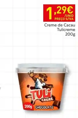 Recheio Creme de Cacau Tulicreme promoção