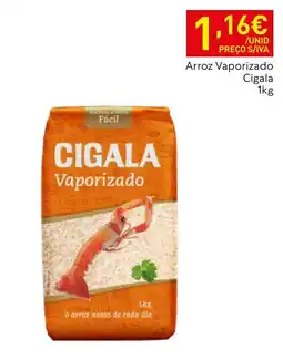 Recheio Arroz Vaporizado Cigala promoção