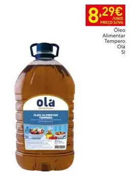 Recheio Óleo alimentar tempero olá promoção