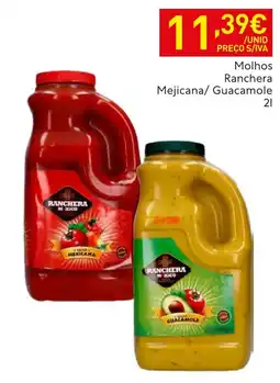 Recheio Molhos Ranchera Mejicana/ Guacamole promoção