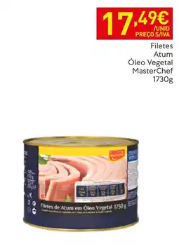Recheio Filetes de Atum em Óleo Vegetal MasterChef promoção