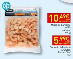 Recheio Miolo de camarão brasmar promoção