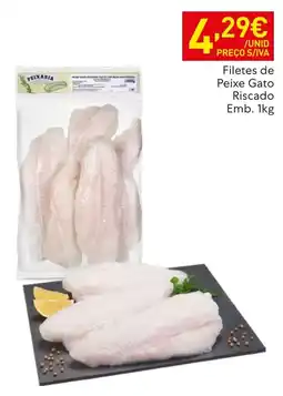 Recheio Filetes de Peixe Gato Riscado promoção