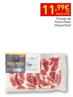 Recheio Plumas de Porco Preto MasterChef promoção