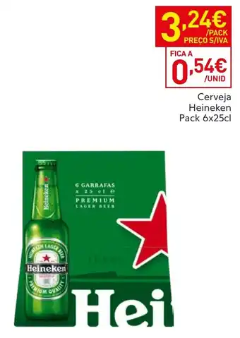 Recheio Cerveja Heineken promoção