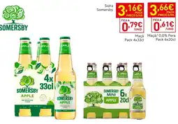Recheio Sidra Somersby promoção
