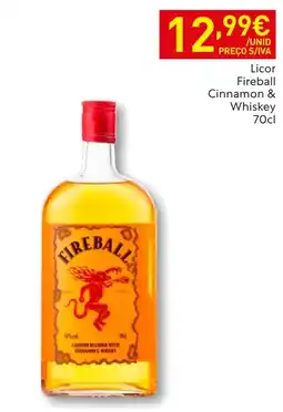 Recheio Licor fireball cinnamon & whiskey promoção