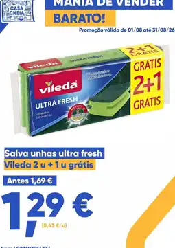 Casa Cheia Salva unhas ultra fresh vileda promoção