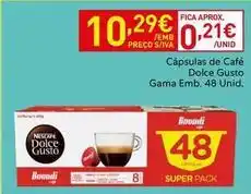 Recheio Dolce gusto - cápsulas de café promoção