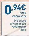 Recheio Amanhecer - maionese c/manjericão promoção