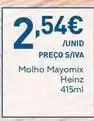 Recheio Heinz - molho mayomix promoção