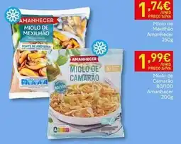Recheio Amanhecer - molo de camarão promoção