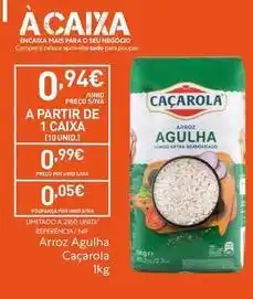 Recheio Caçarola - arroz agulha promoção