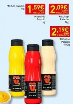Recheio Paladin - molhos promoção
