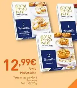 Recheio Pasquier - tartelettes de maçã promoção