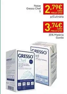 Recheio Gresso promoção