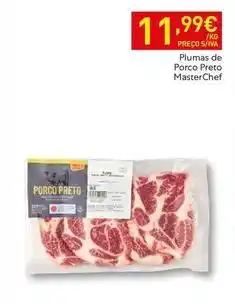 Recheio Masterchef - plumas de porco preto promoção
