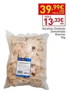Recheio Brasmar - bacalhau desfiado demolhado promoção