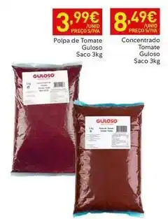 Recheio Guloso - polpa de tomate promoção