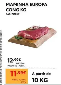 Recheio Europa - maminha cong promoção