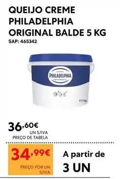 Recheio Philadelphia - queijo creme original promoção