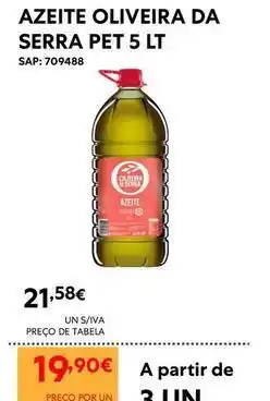 Recheio Oliveira da serra - azeite oliveira da serra promoção