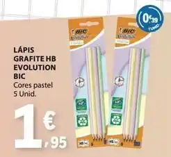 E.Leclerc Bic - lápis grafite evolution promoção