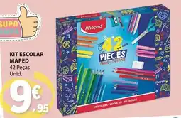 E.Leclerc Maped - kit escolar promoção