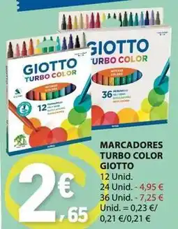 E.Leclerc Giotto - marcadores turbo color promoção