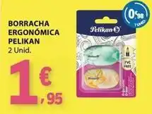 E.Leclerc Borracha ergonomica pelikan promoção