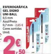 E.Leclerc Esferográfica gel promoção